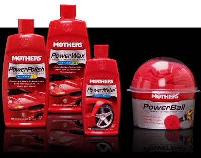 国外包装设计欣赏--美国Mothers汽车护理保养品、美容品包装设计